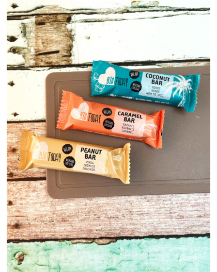 Vegan bounty, snickers en twix Biotoday