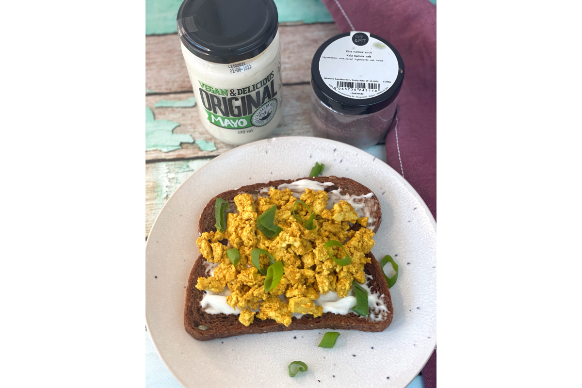 Scrammbled tofu vegan