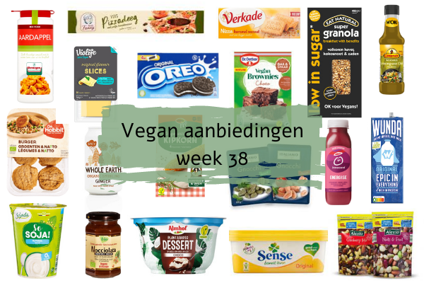Vegan aanbiedingen Week 38