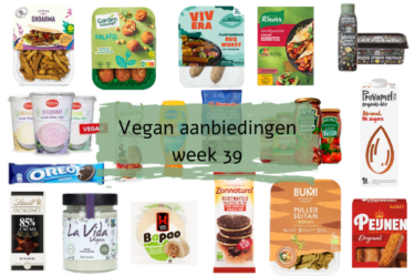 Vegan aanbiedingen Week 39