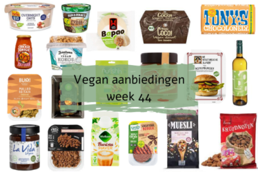 Vegan aanbiedingen Week 44