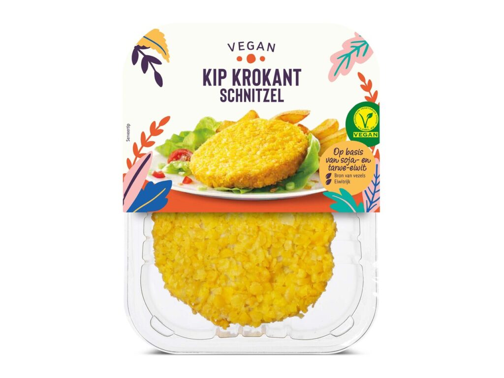 Lidl Vegan kipkrokantschnitzels