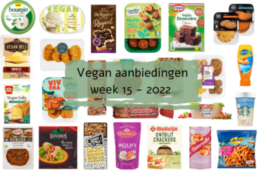 Vegan aanbiedingen week 15 - 2022