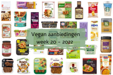 Vegan aanbiedingen week 18 - 2022