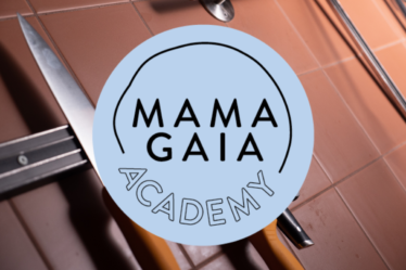 Mama Gaia Academy omslag logo