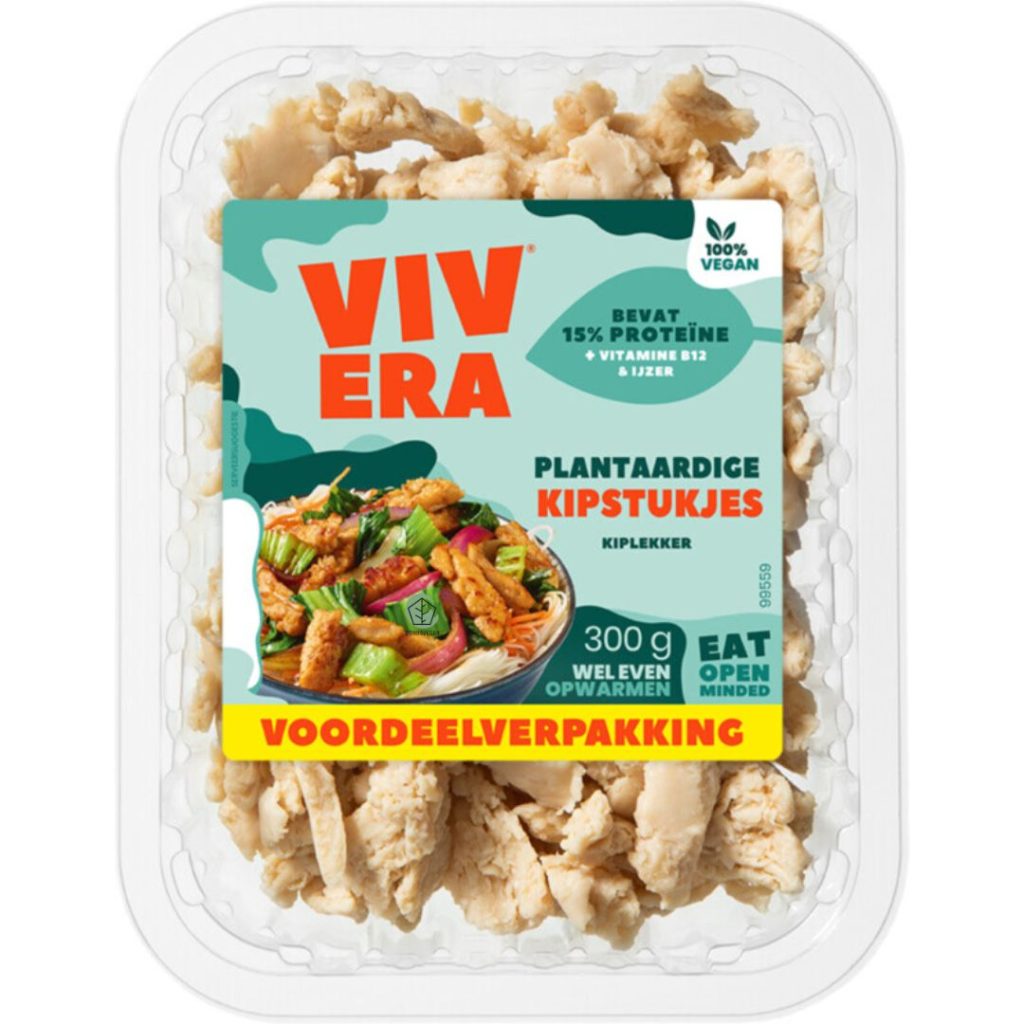 Vivera plantaardige kipstukjes voordeelverpakking