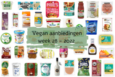 Vegan aanbiedingen week 28 - 2022