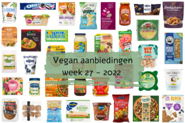 Vegan aanbiedingen week 27 - 2022