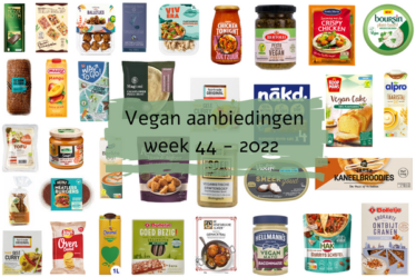 Vegan aanbiedingen week 44 - 2022