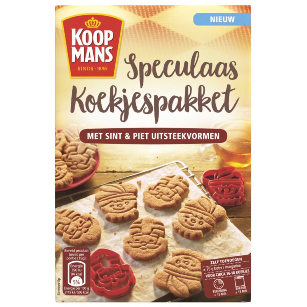 Koopmans Sinterklaas Vegan Speculaas koekjespakket