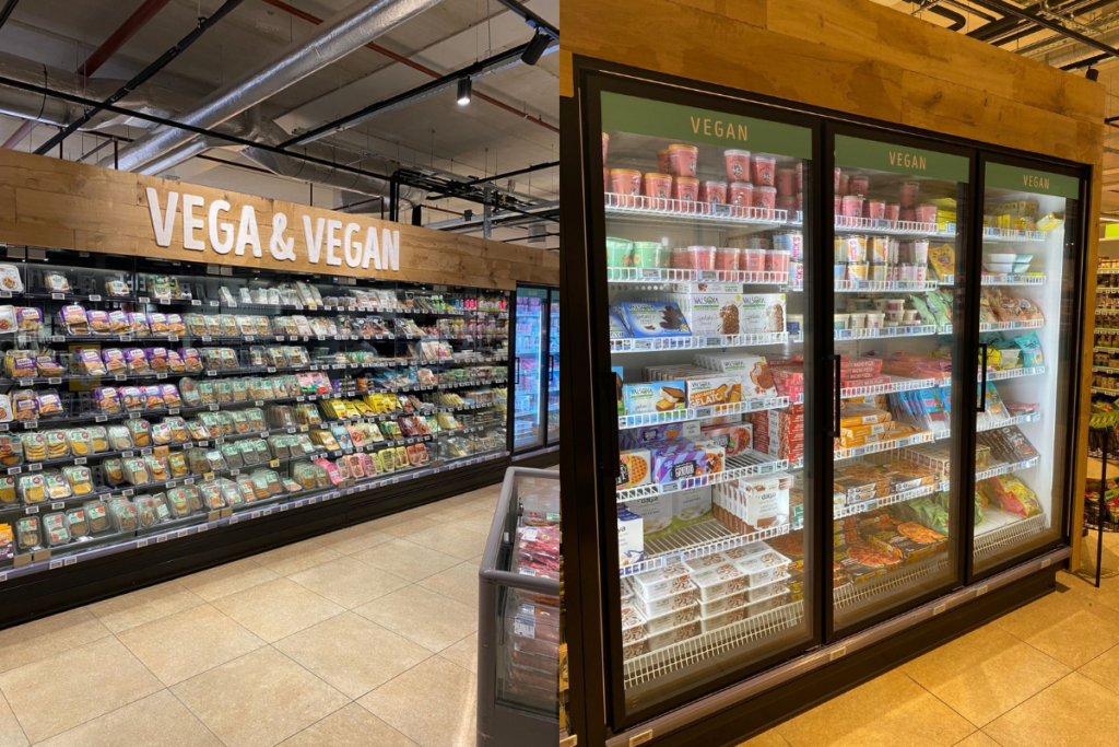 Jumbo Foodmarkt Dordrecht grootste vegan assortiment koel- en vriesschap