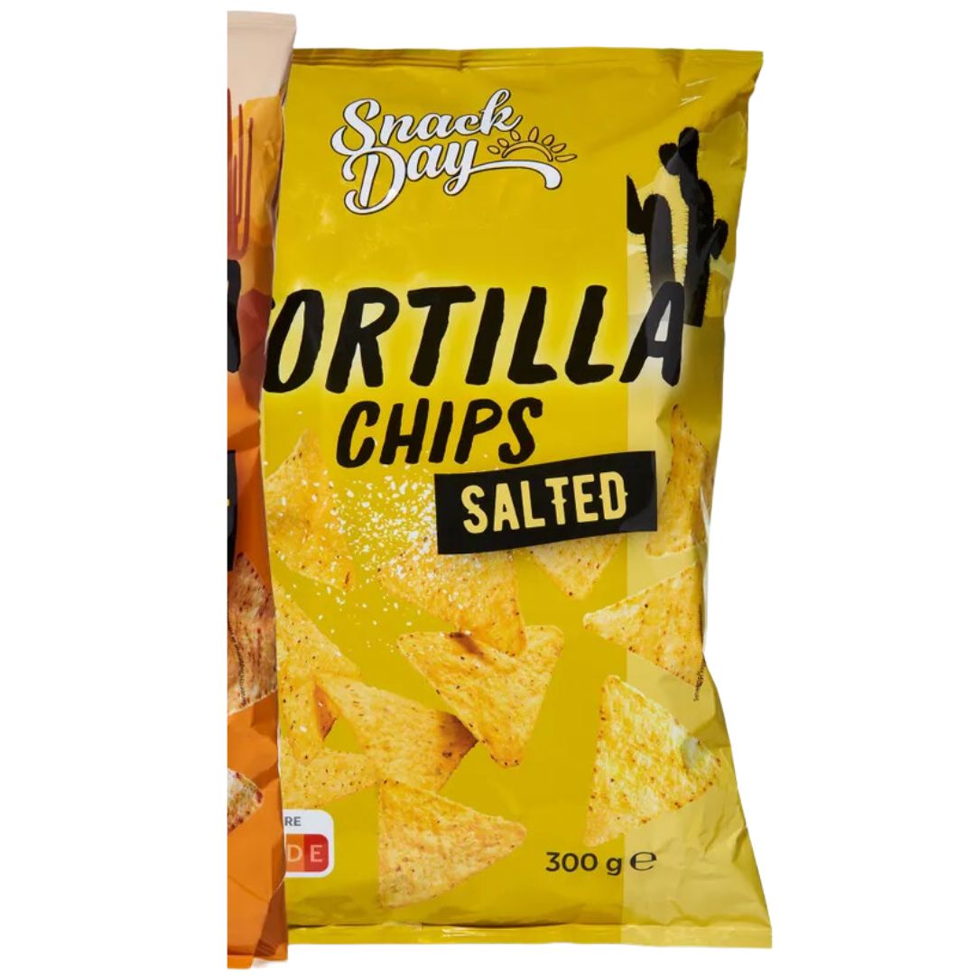 Lidl Snack - Day chips Bonusvegan Tortilla salted