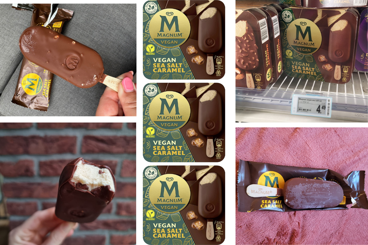 Review vegan Magnum Seasalt Caramel Bonusvegan