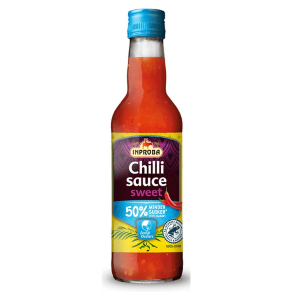 Inproba Chilisaus sweet 50% minder suiker