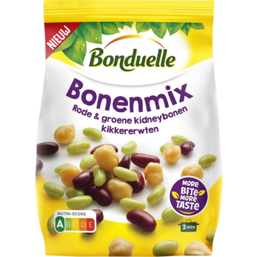 Bonduelle Bonenmix rode groene kidney kikkererwt