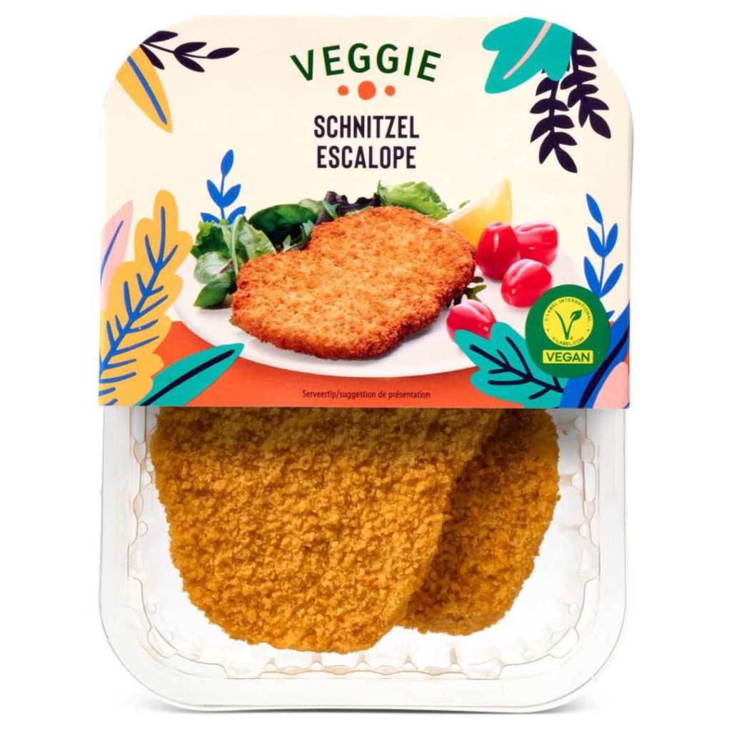 Lidl Vegan Schnitzel folder