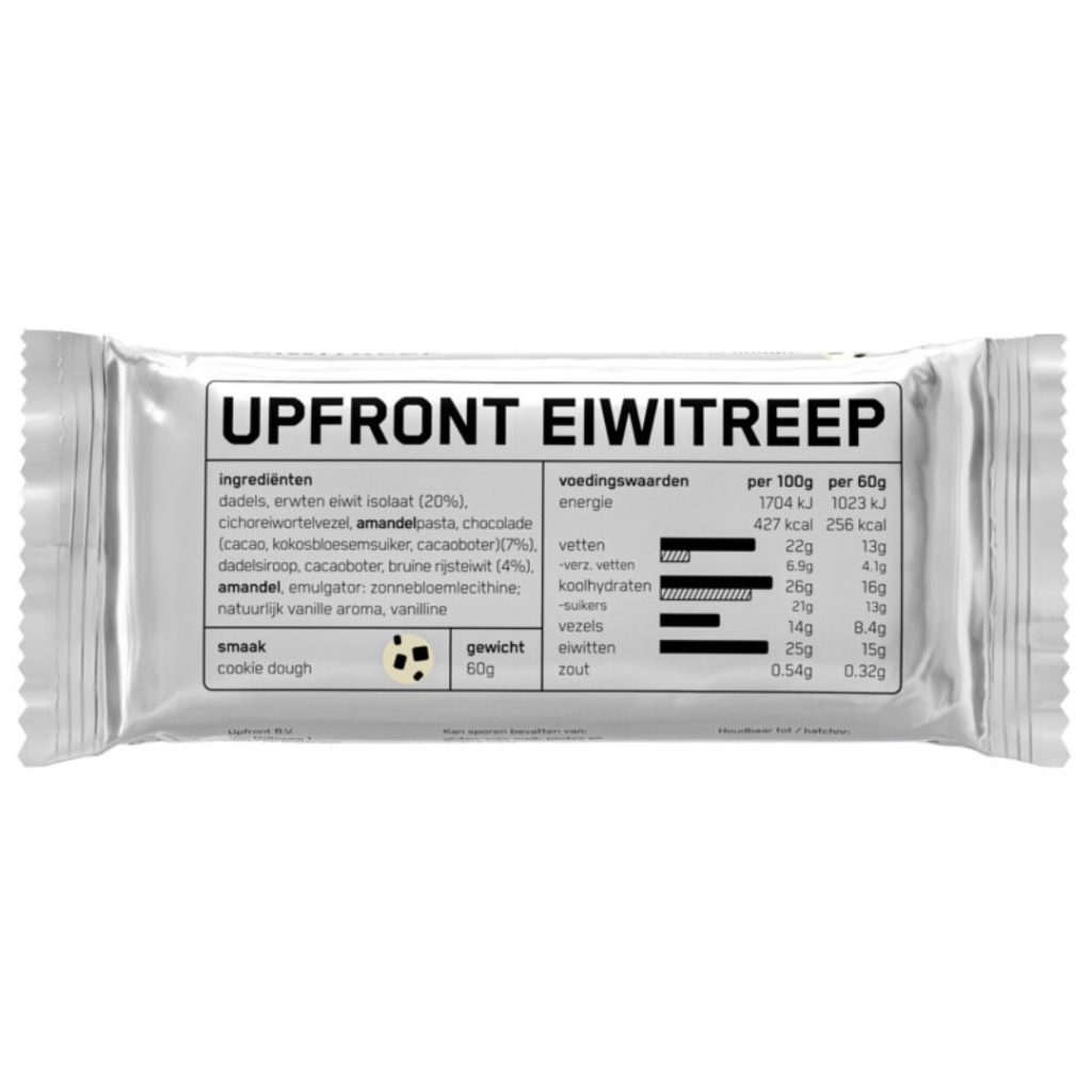 Upfront Eiwitreep cookie dough