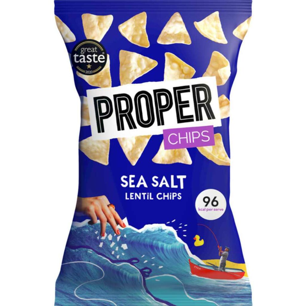 Proper chips sea salt