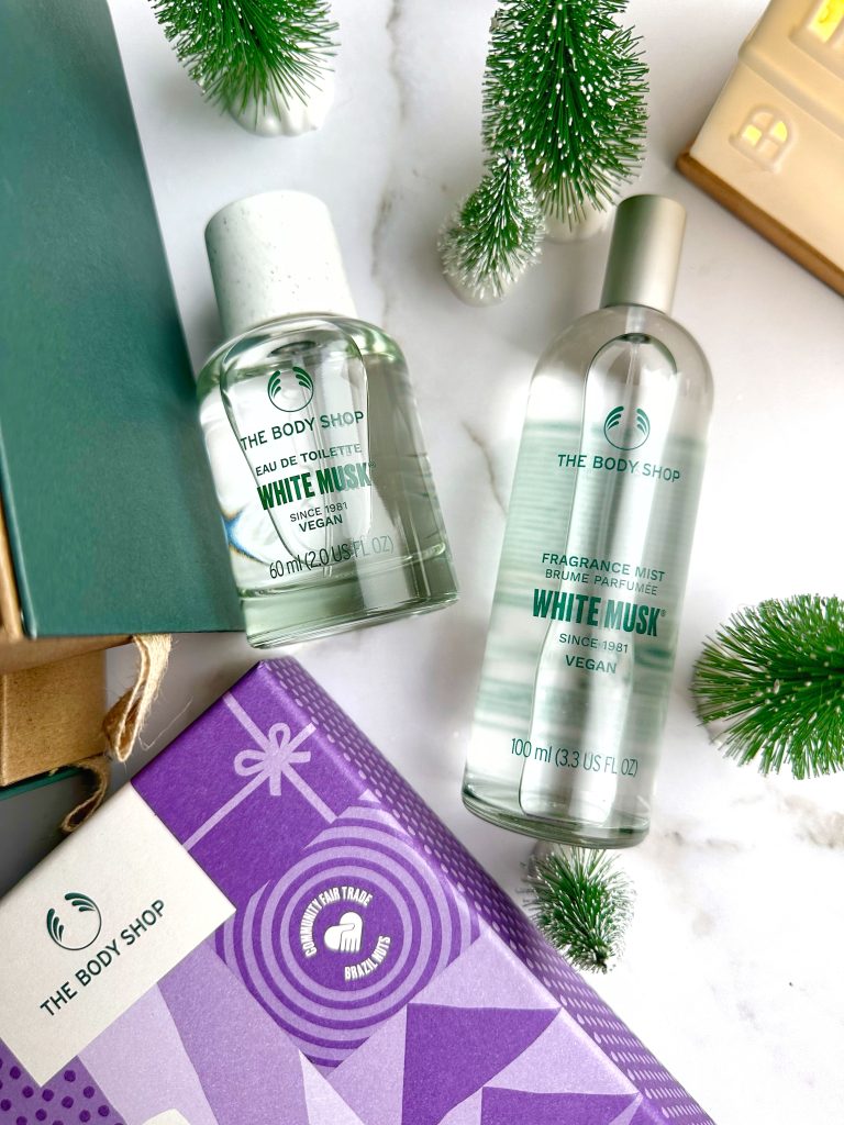 The Body Shop kerstcadeaus 2023 Florals & Frost White Musk