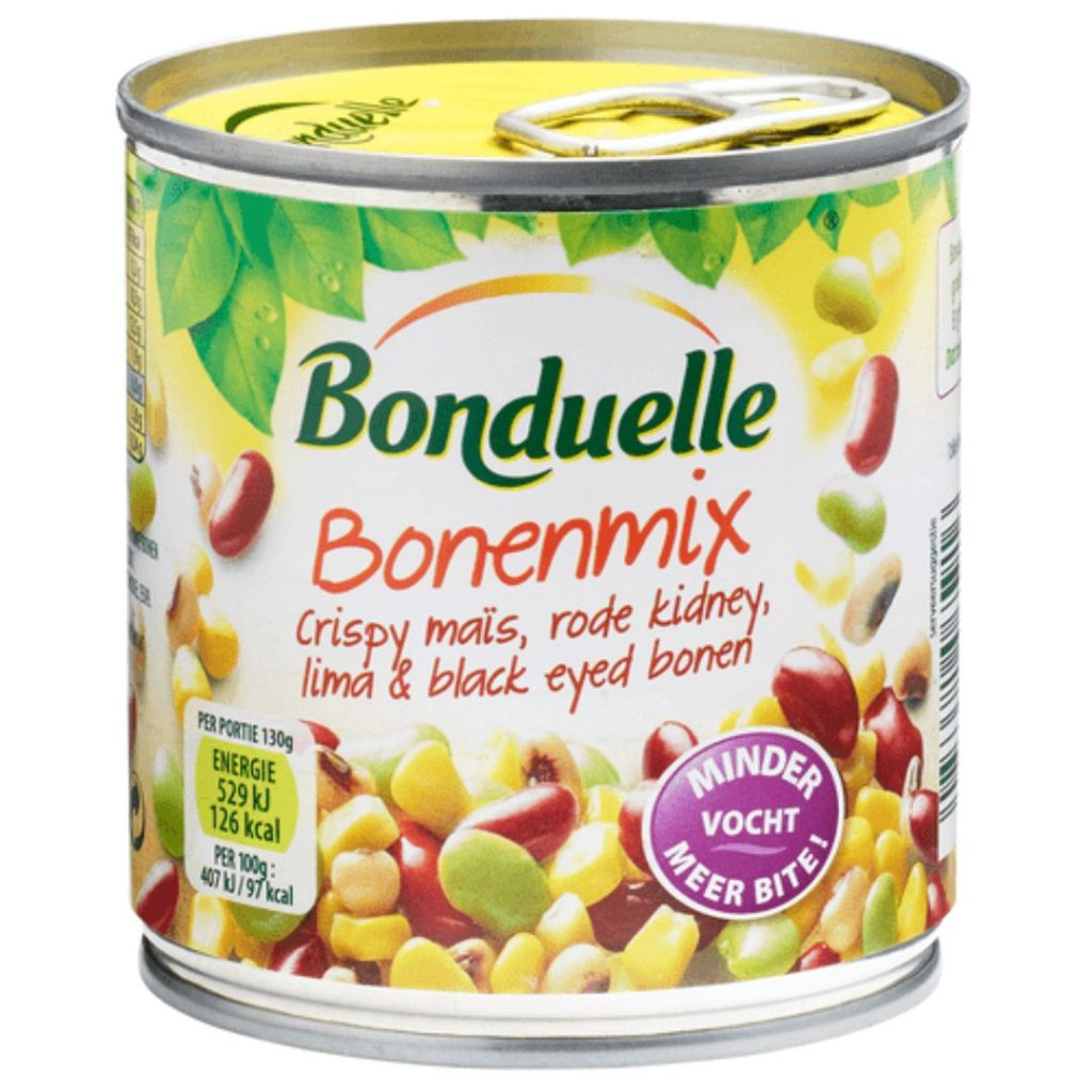 Bonduelle Bonenmix maïs_kidneybonen_limabonen