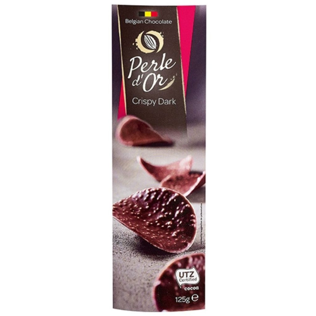 Lidl perle d'or choco chips crispy dark vegan