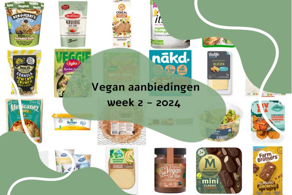 Vegan aanbiedingen week 2 - 2024