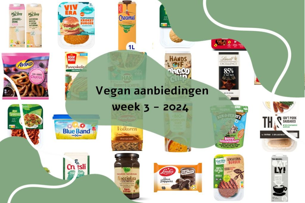 Vegan aanbiedingen week 3 - 2024