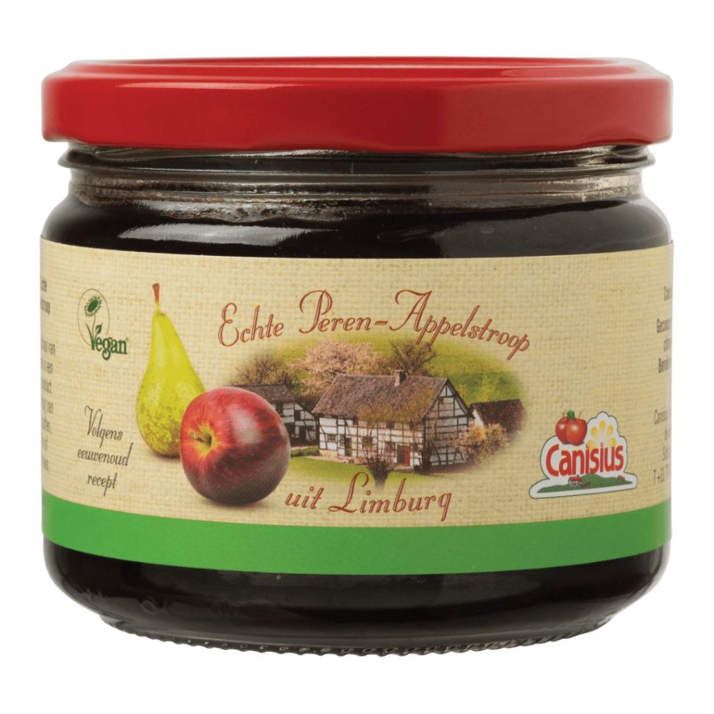 Aldi Canisius Echte peren- appelstroop vegan