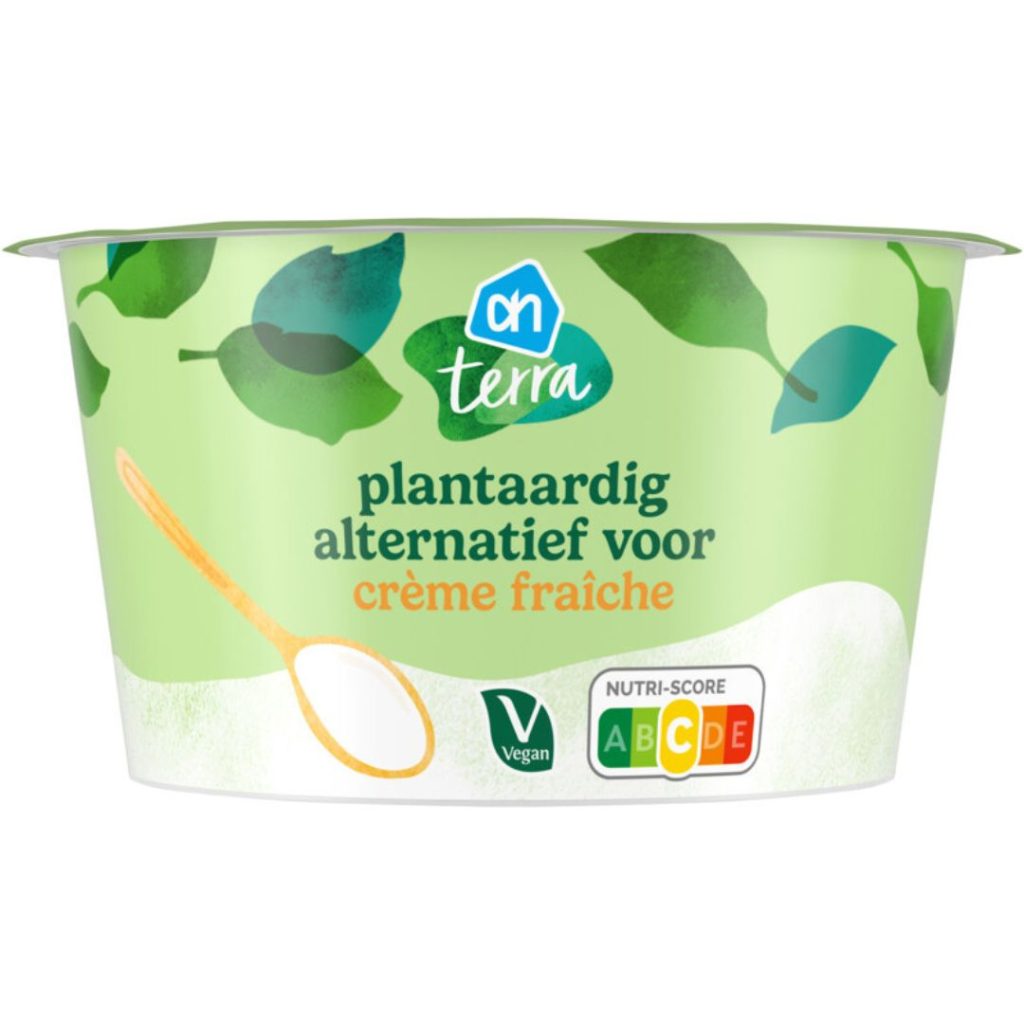 Nieuw AH Terra Plantaardig alternatief crème fraîche