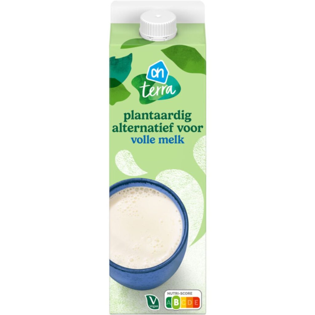 Nieuw AH Terra Plantaardig alternatief voor volle melk