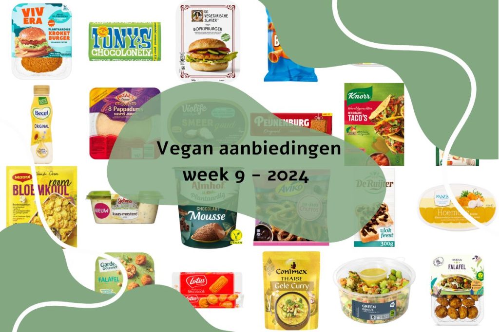 Vegan aanbiedingen week 9