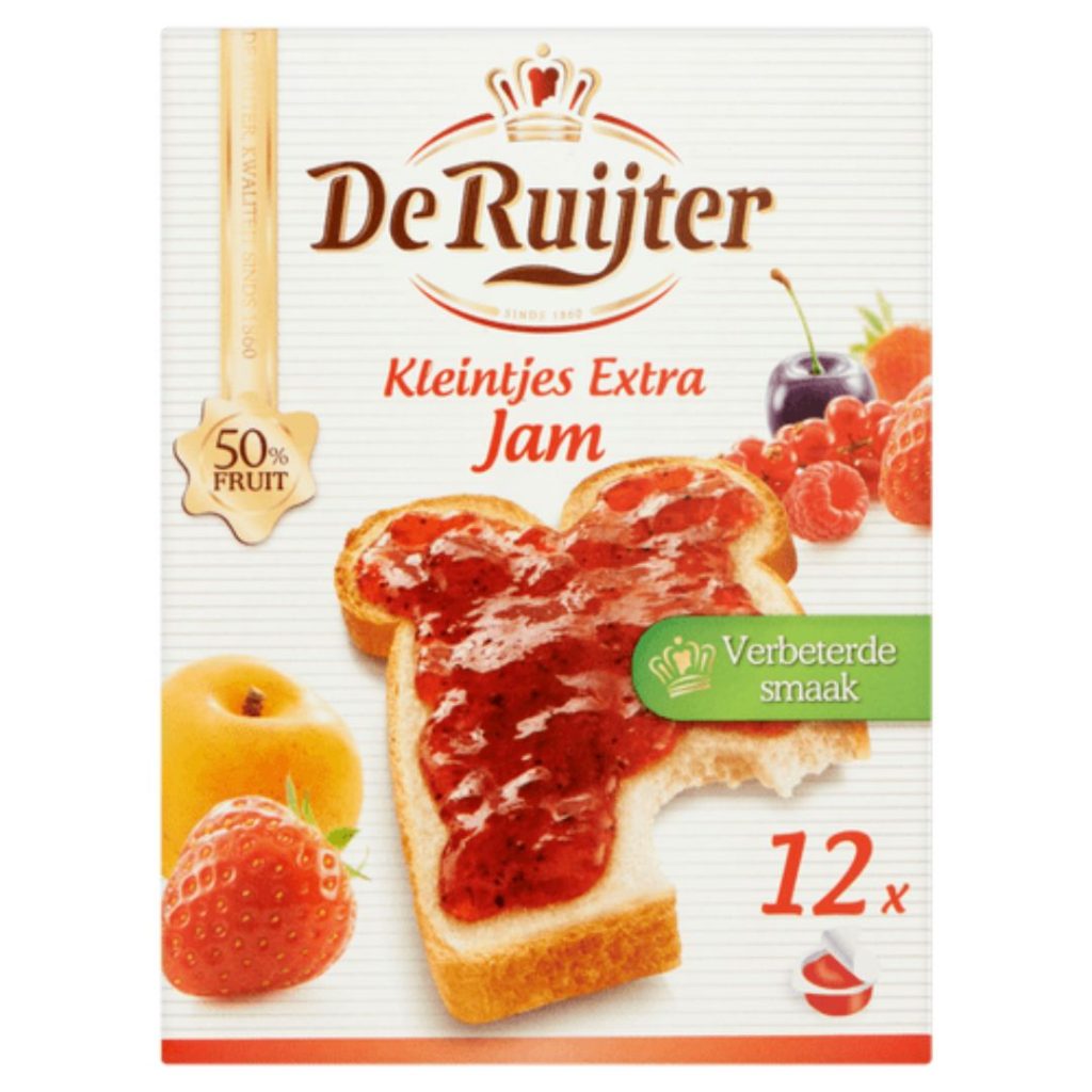 De Ruijter Jam kleintjes extra 12 stuks