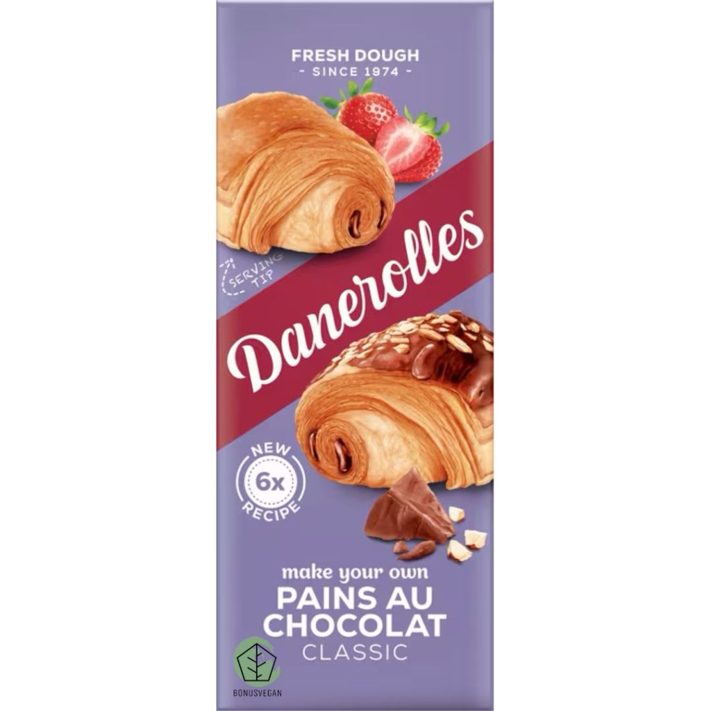 NIEUW Danerolles Fresh Dough Pains au Chocolat Classic vegan