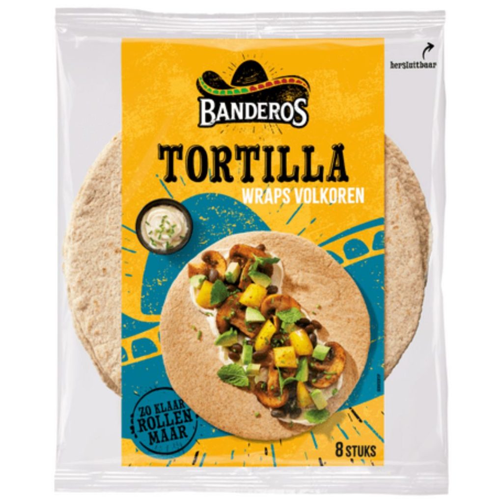 Banderos Tortilla wraps volkoren