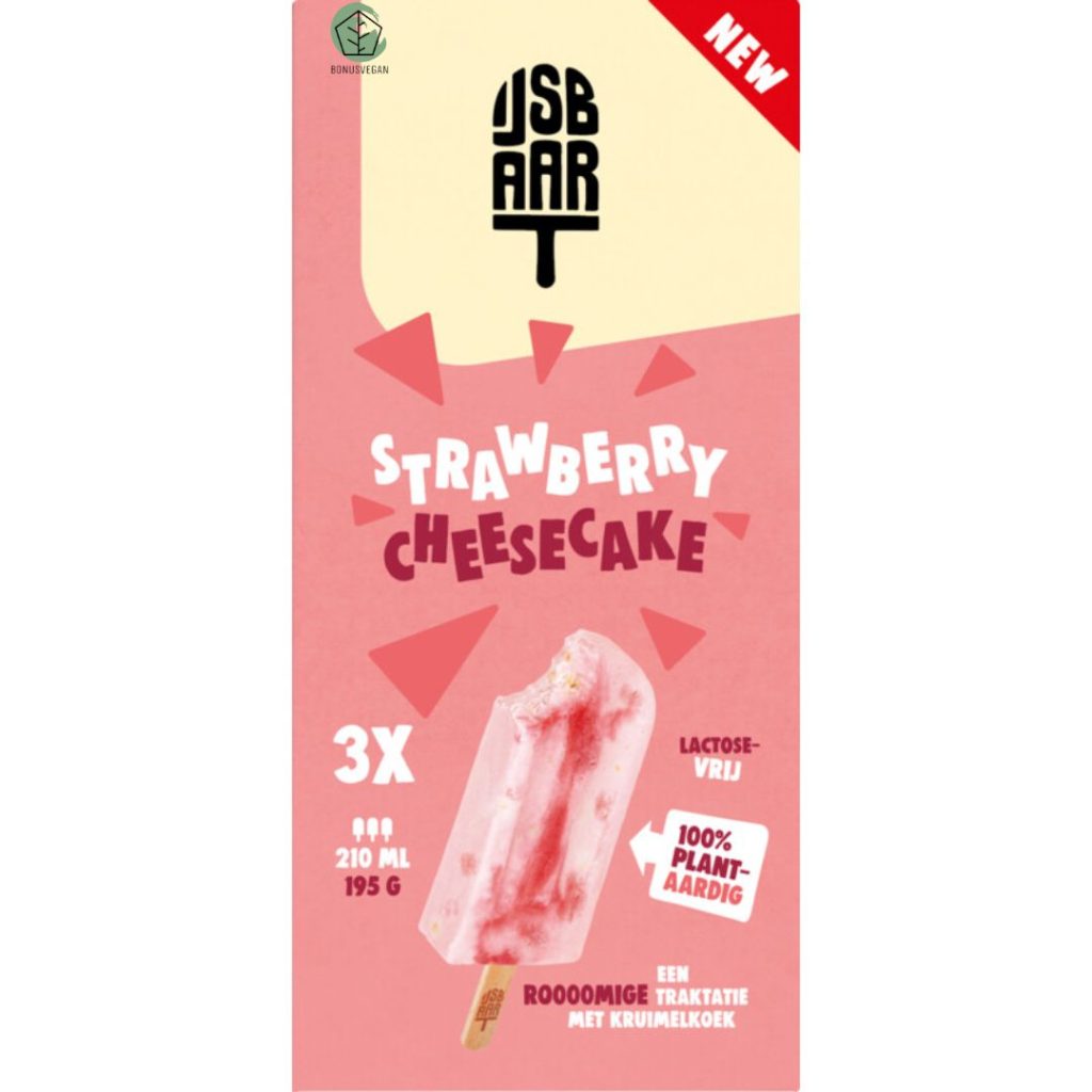 IJsbaart Strawberry cheesecake