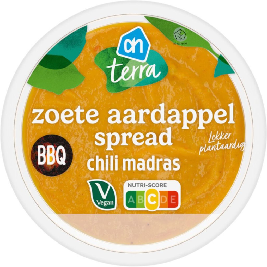 AH Terra Kleintje zoete aardappel spread chili