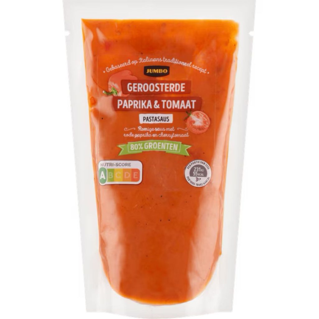Jumbo Geroosterde Paprika & Tomaat Pastasaus vegan