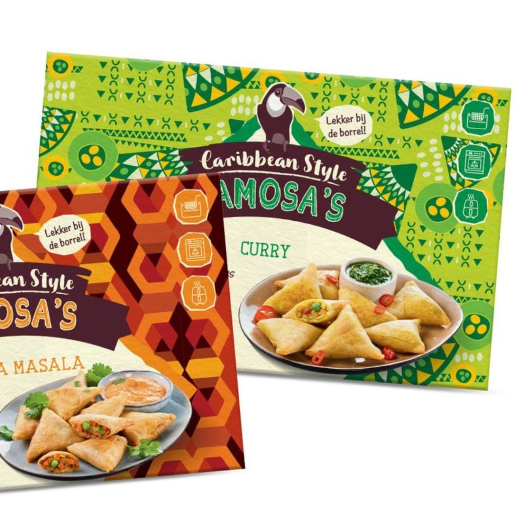 Lidl Caribbean Style Samosa's vega