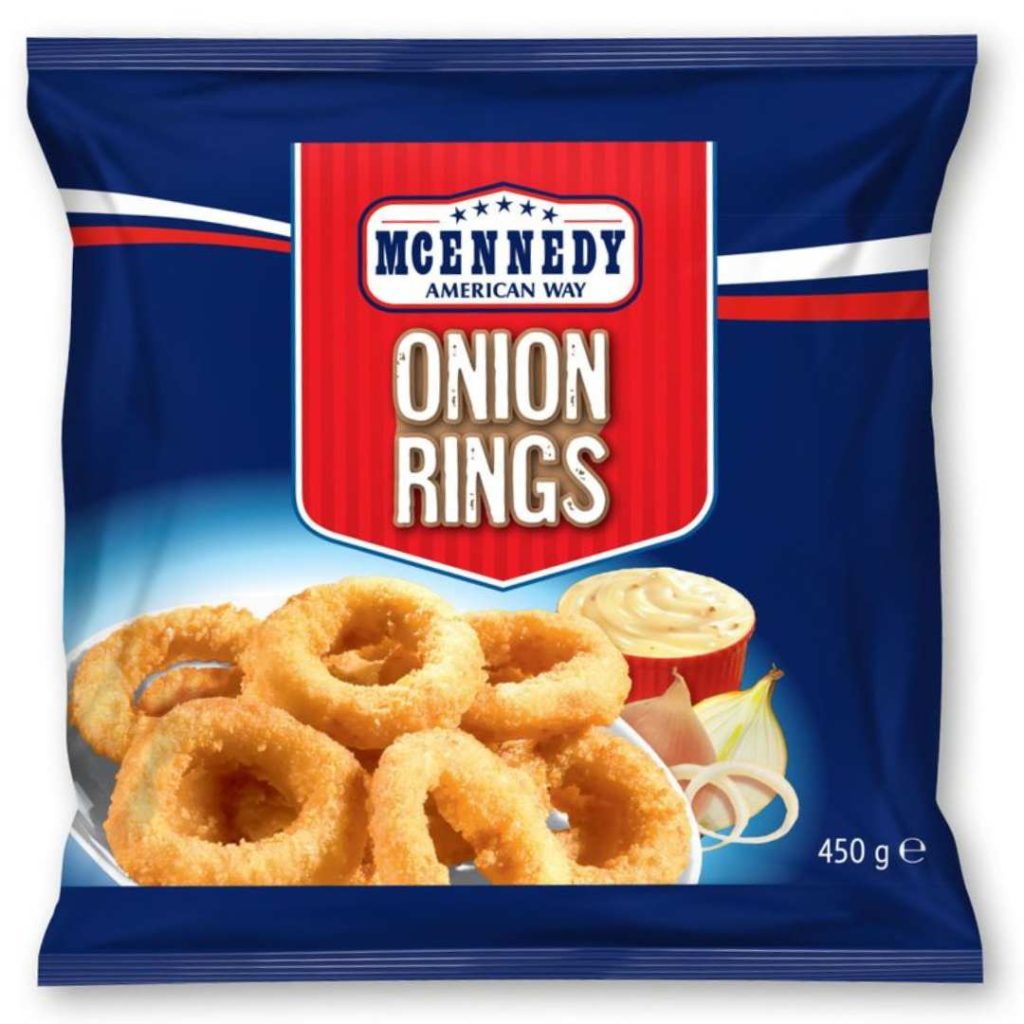 Lidl Mcennedy onion rings vegan