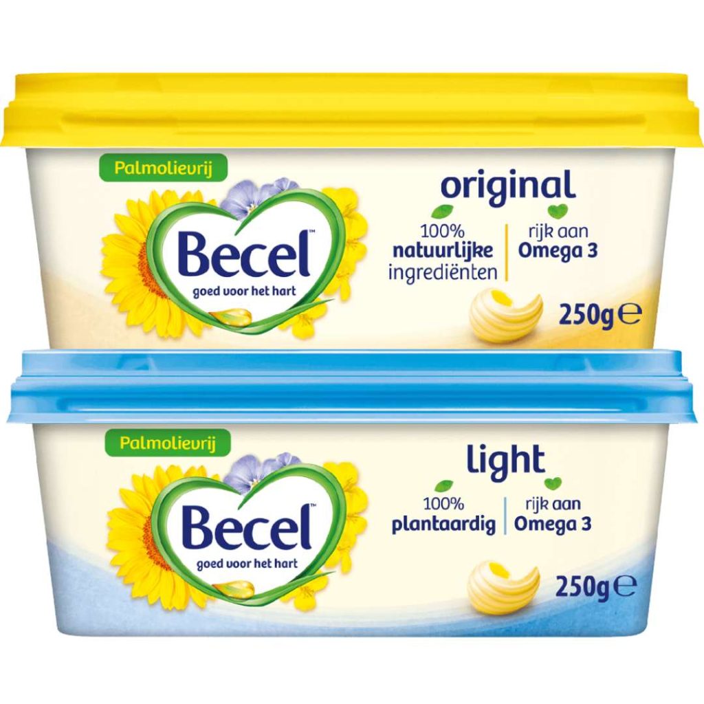 Becel margarine original of light