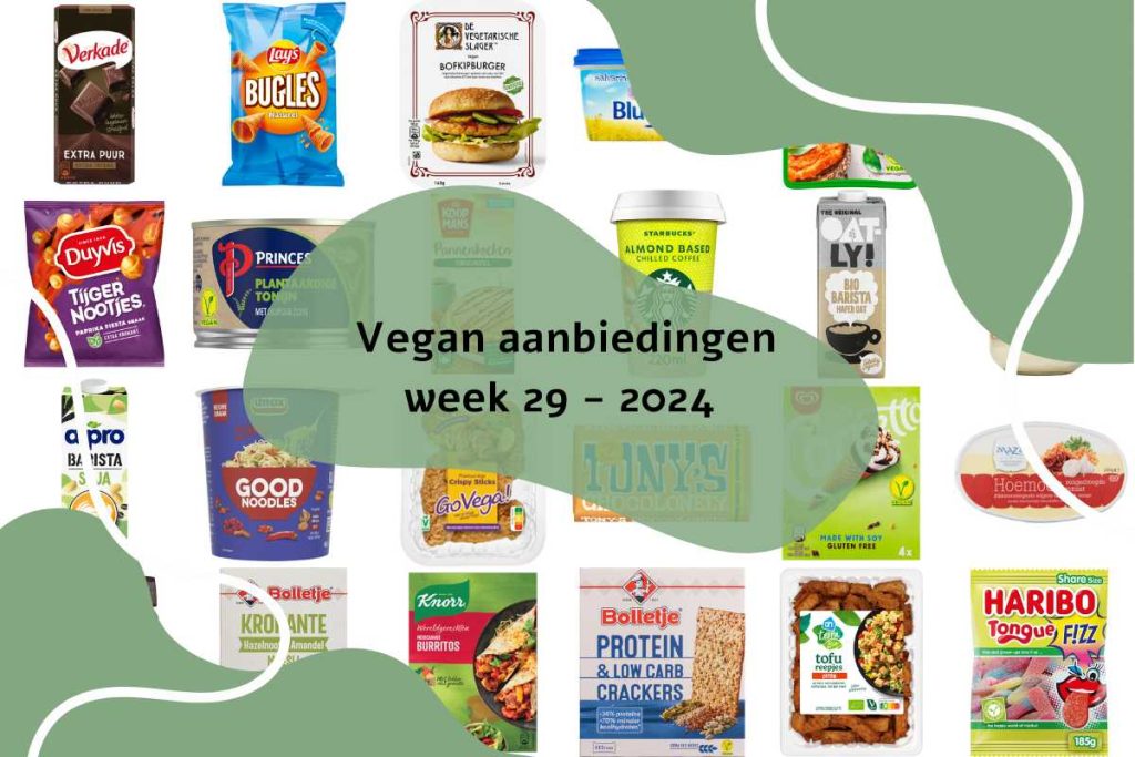 Vegan aanbiedingen week 29 - 2024