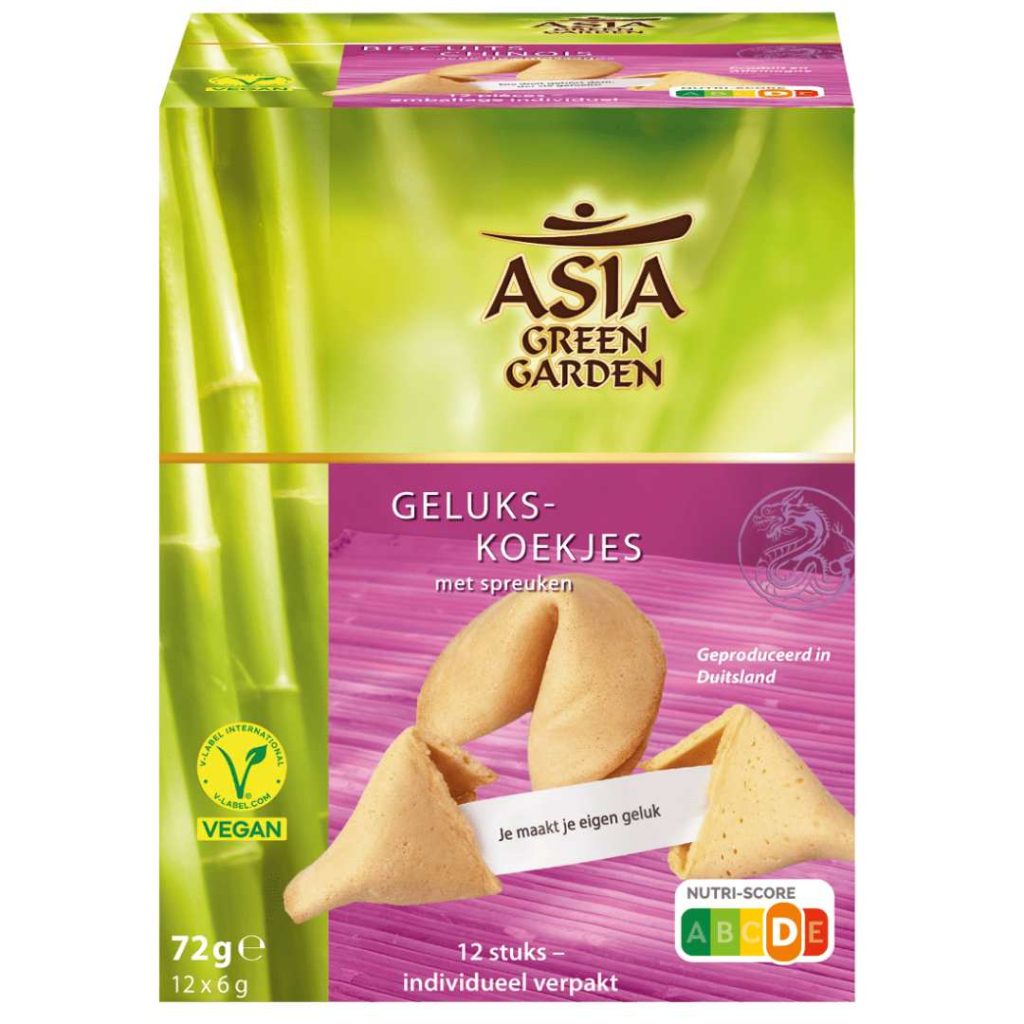 Aldi Asia Green Garden Gelukskoekjes