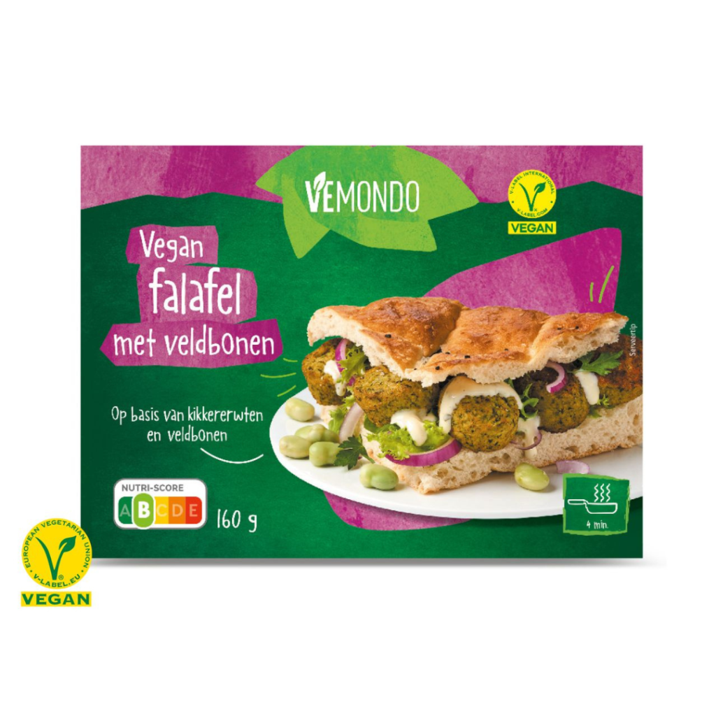Lidl falafel met veldbonen