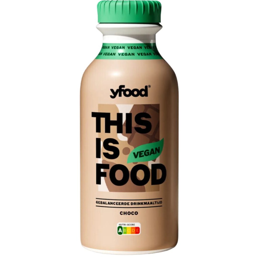 Yfood This is food drinkmaaltijd vegan choco