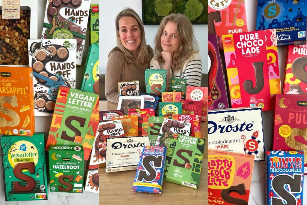 De grote vegan Sinterklaas chocoladeletters test