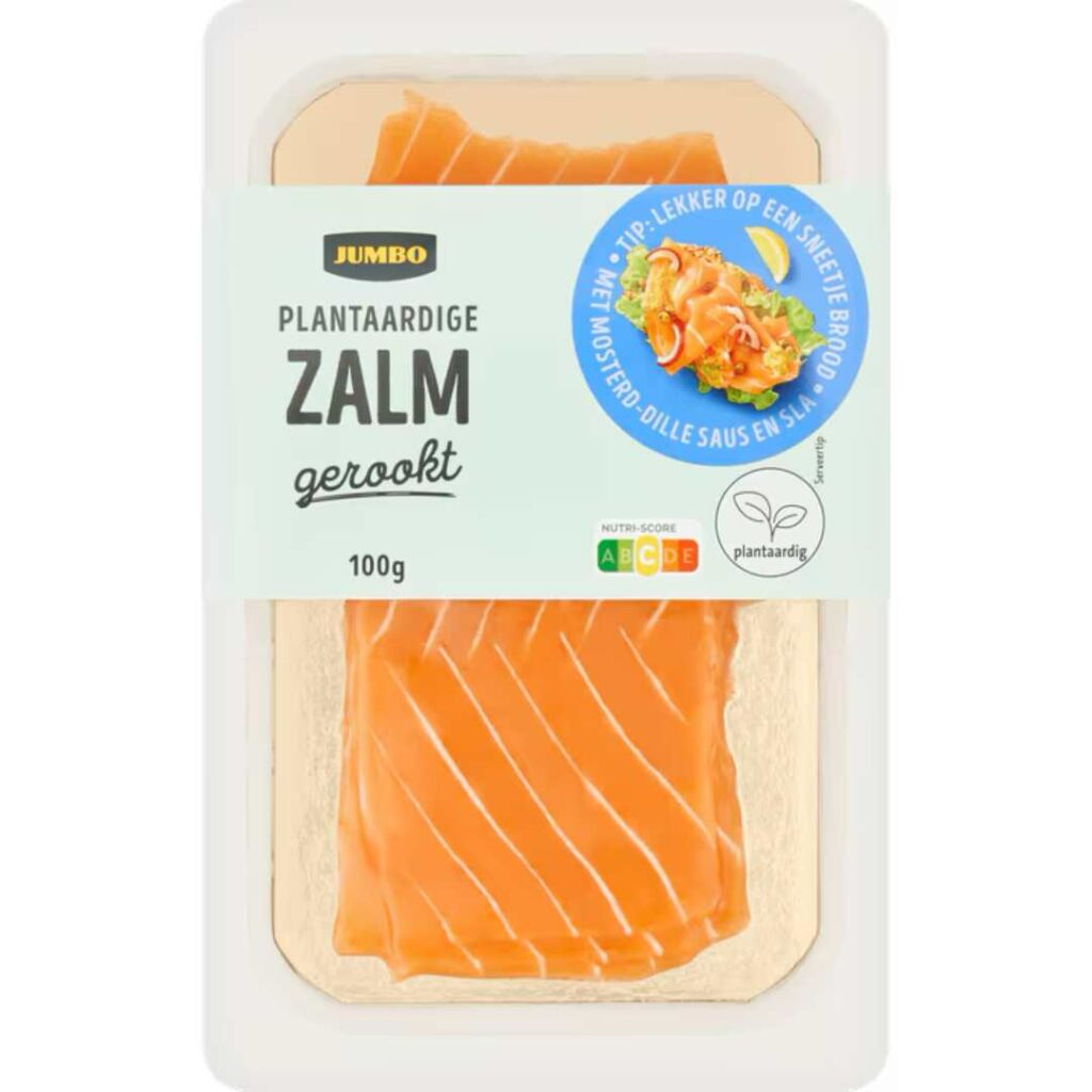 Jumbo plantaardige gerookte zalm