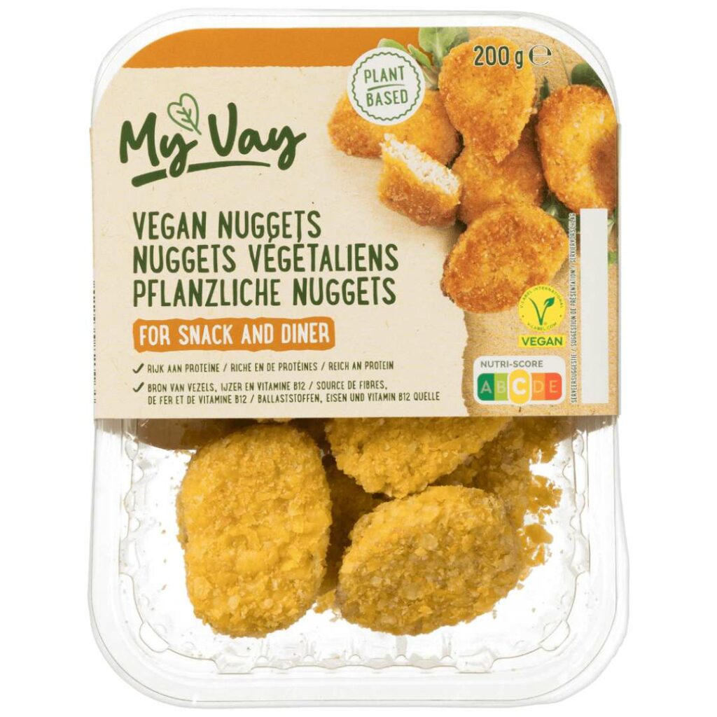 Aldi My Vay vegan nuggets