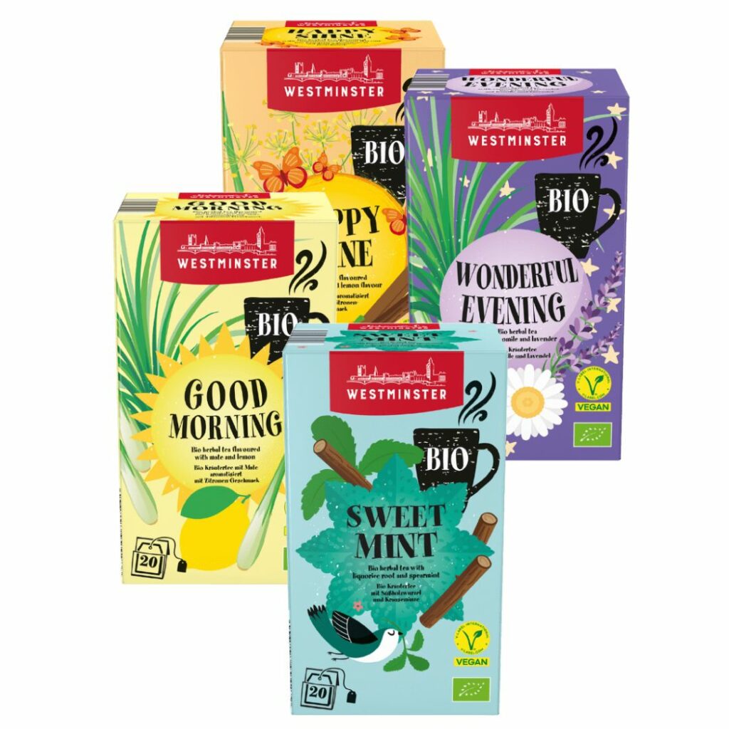 Aldi Westminster feel good tea