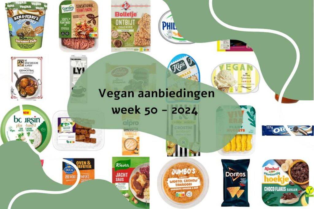 Vegan aanbiedingen week 50 - 2024