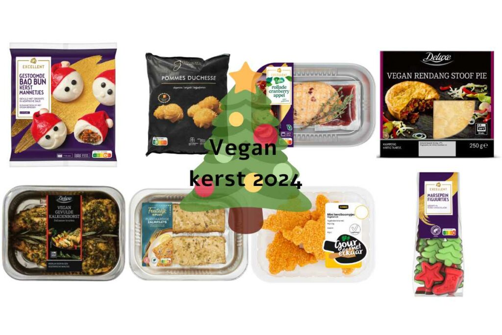 Vegan kerstproducten 2024